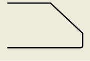 1 Inch Bevel Edge