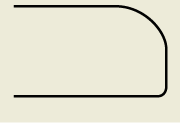 Half Bullnose Edge